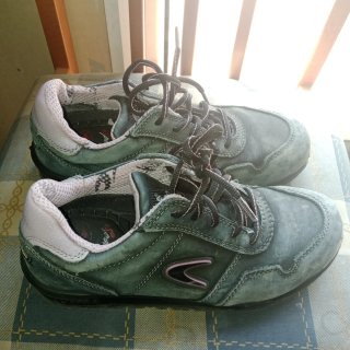 Zapatos de Seguridad Mujer Cofra Gris/Verde