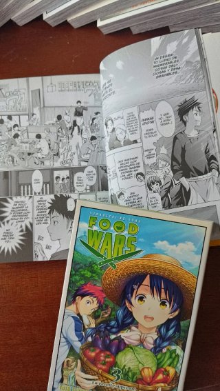 20 tomos Shokugeki no Soma/Food Wars Manga