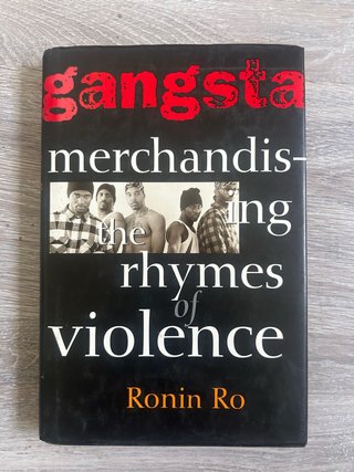 Libro Gangsta: Merchandising Rhymes - Ronin Ro