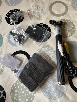 Cámara acuática con accesorios