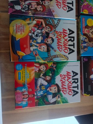 Coleccion libros Arta y Arta Maximo Squad