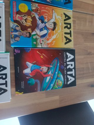 Coleccion libros Arta y Arta Maximo Squad
