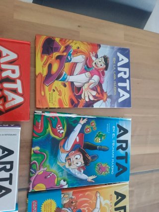 Coleccion libros Arta y Arta Maximo Squad