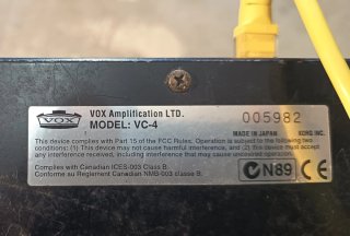 Amplificador Vox AD120VT+ Pedalera VC 4. Excelente