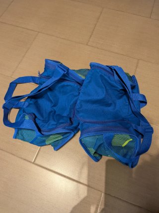 Lote 2 Mochilas Azul y Verde
