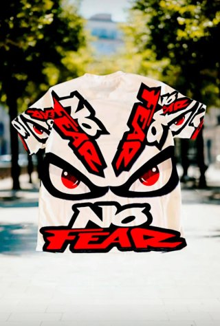Camiseta Estampada NO FEAR Talla L  a estrenar