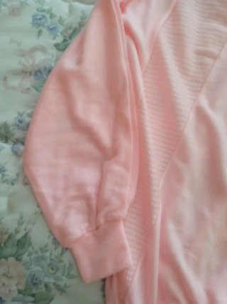 Pijama mujer rosa con flor bordada NUEVO