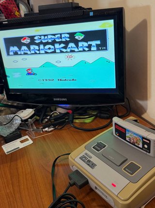 Super Mario Kart Gioco per Console Super Nintendo