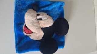 Cojín Mickey Mouse Azul.