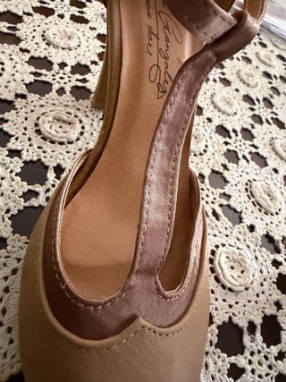 Zapatos vintage Tino Gonzales rosa palo oscuro