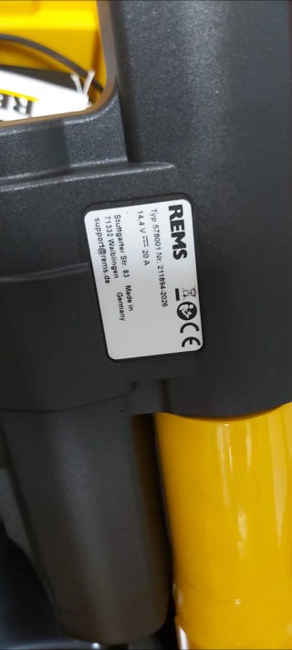 Prensa Rems Mini 14,4 V - Nueva