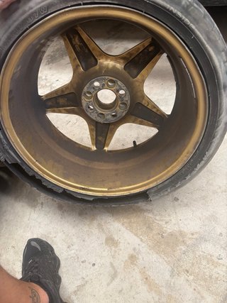 Llantas Speedline 17 4x100 Doradas