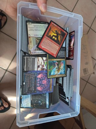 Magic The Gathering 100 Carte Collector foil rare