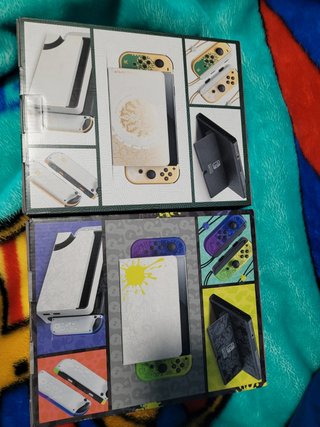 Lote switch oled zelda splatoon sealed