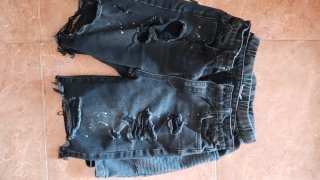 Lote 4 Pantalones Cortos Niños Talla 36  12-años