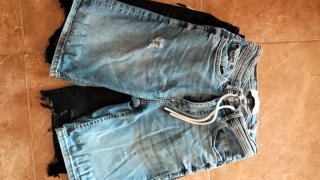 Lote 4 Pantalones Cortos Niños Talla 36  12-años
