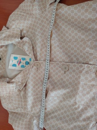 Chubasquero estampado talla L