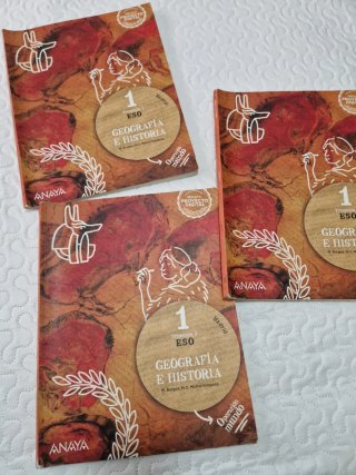 Libros Geografía e Historia  1ESO