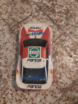 Coche RC Panda gasolina vintage