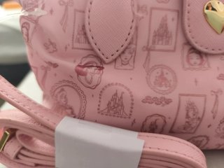 Bolso Princesas Disney con Monedero Rosa