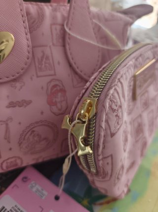 Bolso Princesas Disney con Monedero Rosa
