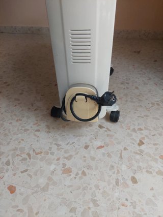 Radiador Eléctrico Equation Beige/Blanco