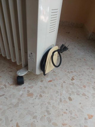 Radiador Eléctrico Equation Beige/Blanco