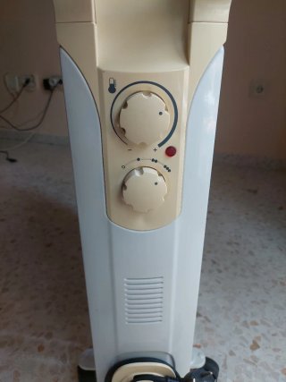 Radiador Eléctrico Equation Beige/Blanco