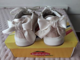 Zapatillas niña Balducci doradas talla 35
