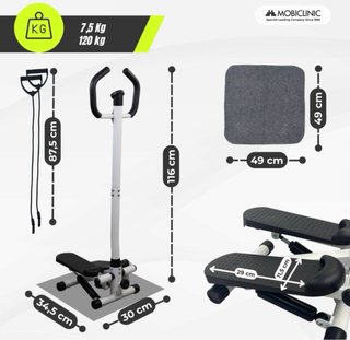 Stepper con Brazos Step Pro y Pantalla