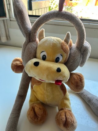Orejeras de conejo peluche