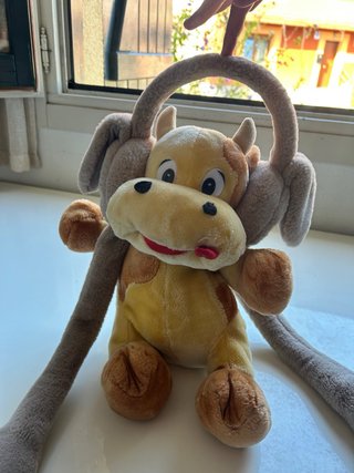 Orejeras de conejo peluche