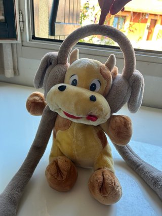Orejeras de conejo peluche
