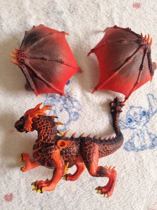 Schleich Dragón de Lava