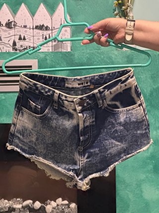 Shorts vaqueros MOTO desgastados