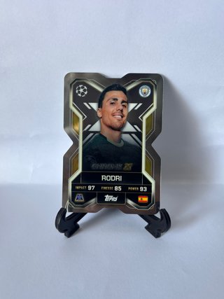 Rodri Chrome X Topps Card
