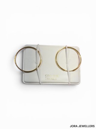 Pendientes Aro Oro 18k