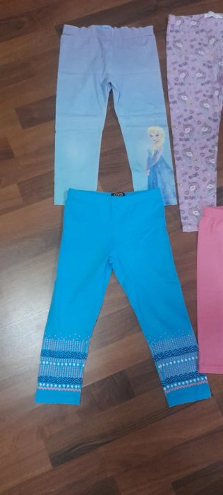 Leggings bambina 4 pezzi