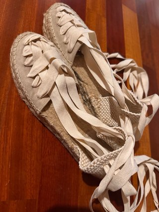 Sandalias Espardeñas Beige