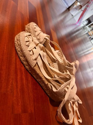 Sandalias Espardeñas Beige
