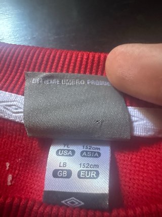 Sudadera Athletic Club Bilbao Oficial Umbro Roja
