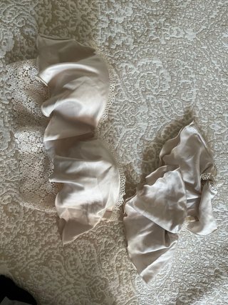 Top Intimissimi bege com renda