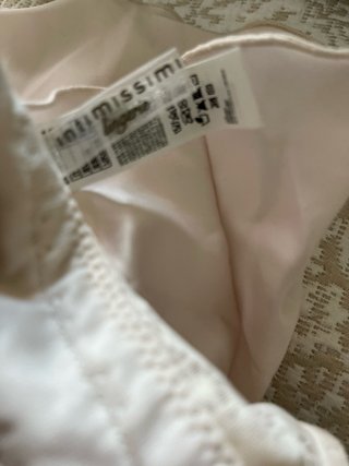 Top Intimissimi bege com renda