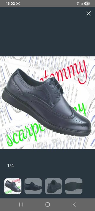 Scarpe uomo eleganti blu taglia 43 42 44 nuove