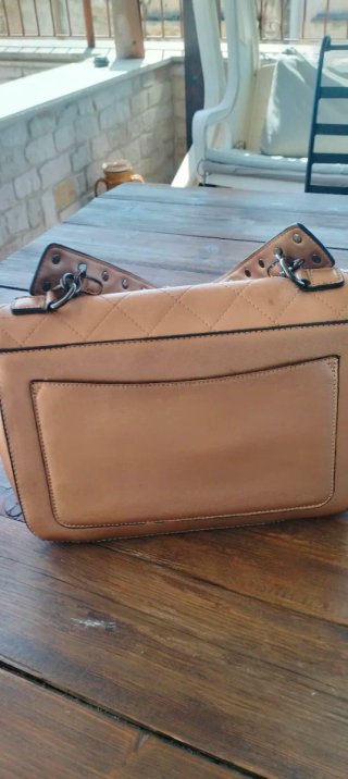 Borsa donna bronzo borchie