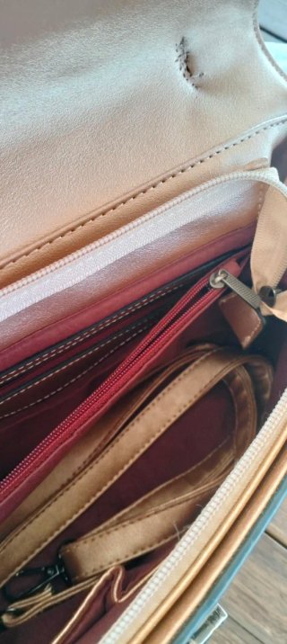 Borsa donna bronzo borchie