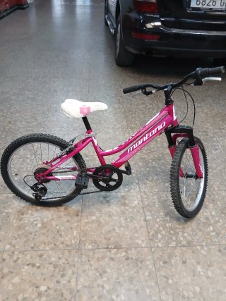 Bicicleta infantil Montana rosa