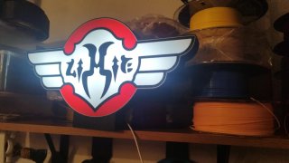 Lámpara LED Discoteca Límite 40 cm
