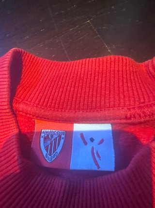 Sudadera Athletic Club Oficial Roja y Azul