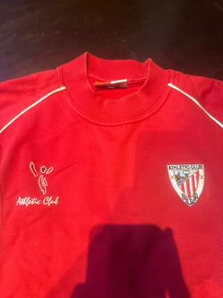 Sudadera Athletic Club Oficial Roja y Azul